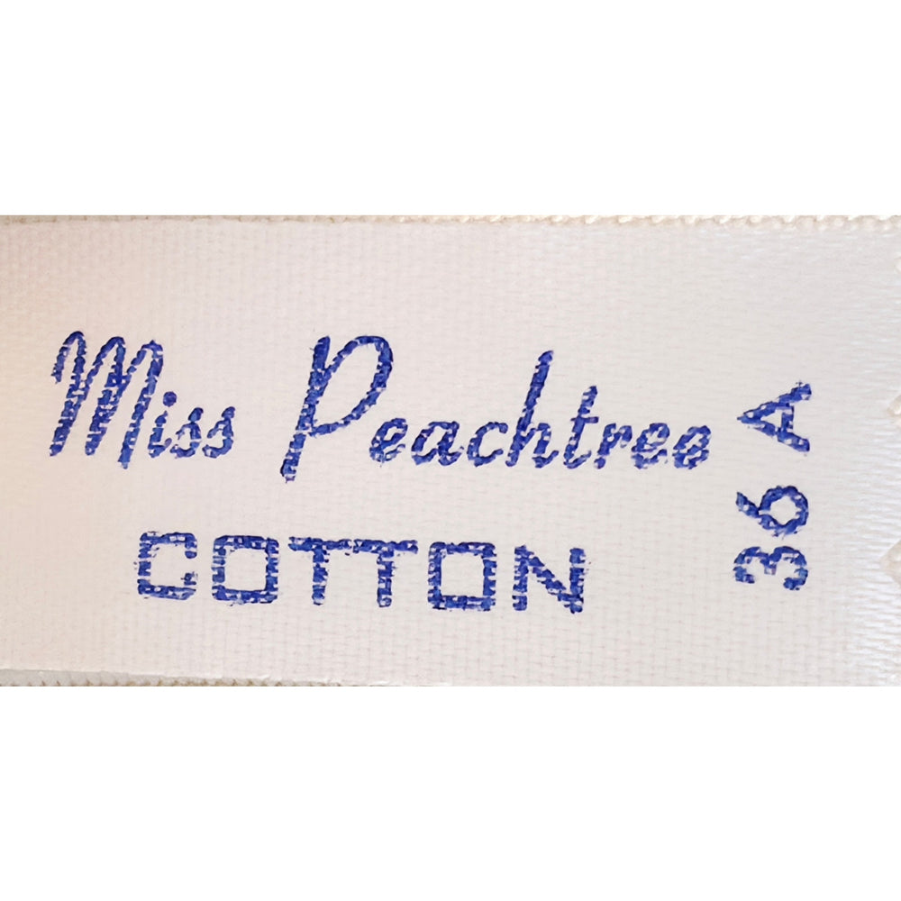 VINTAGE *NEW* 1960's Miss Peachtree Women's White Bullet Bra Size 36A