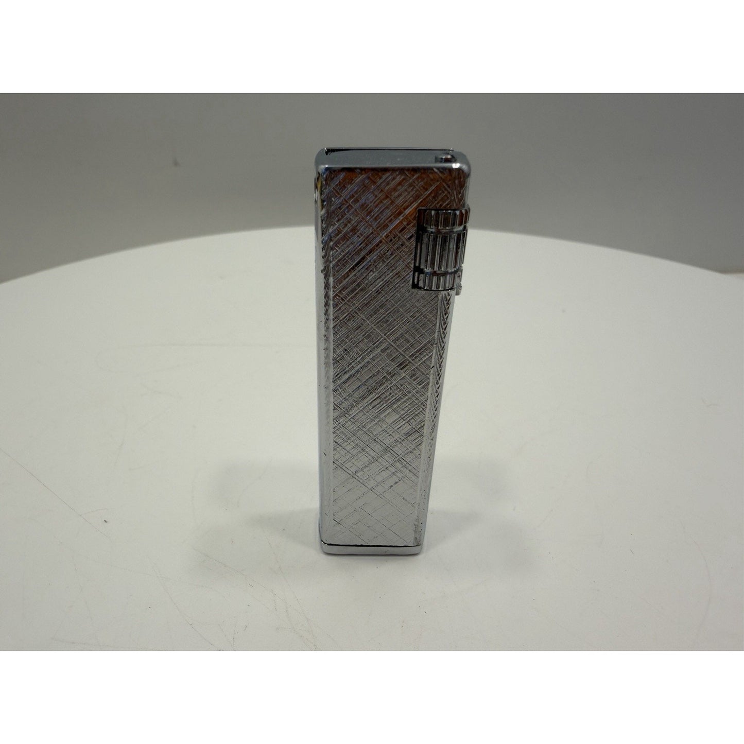 VINTAGE *NEW* 1950's Stellar Silver Textured Super Lighter