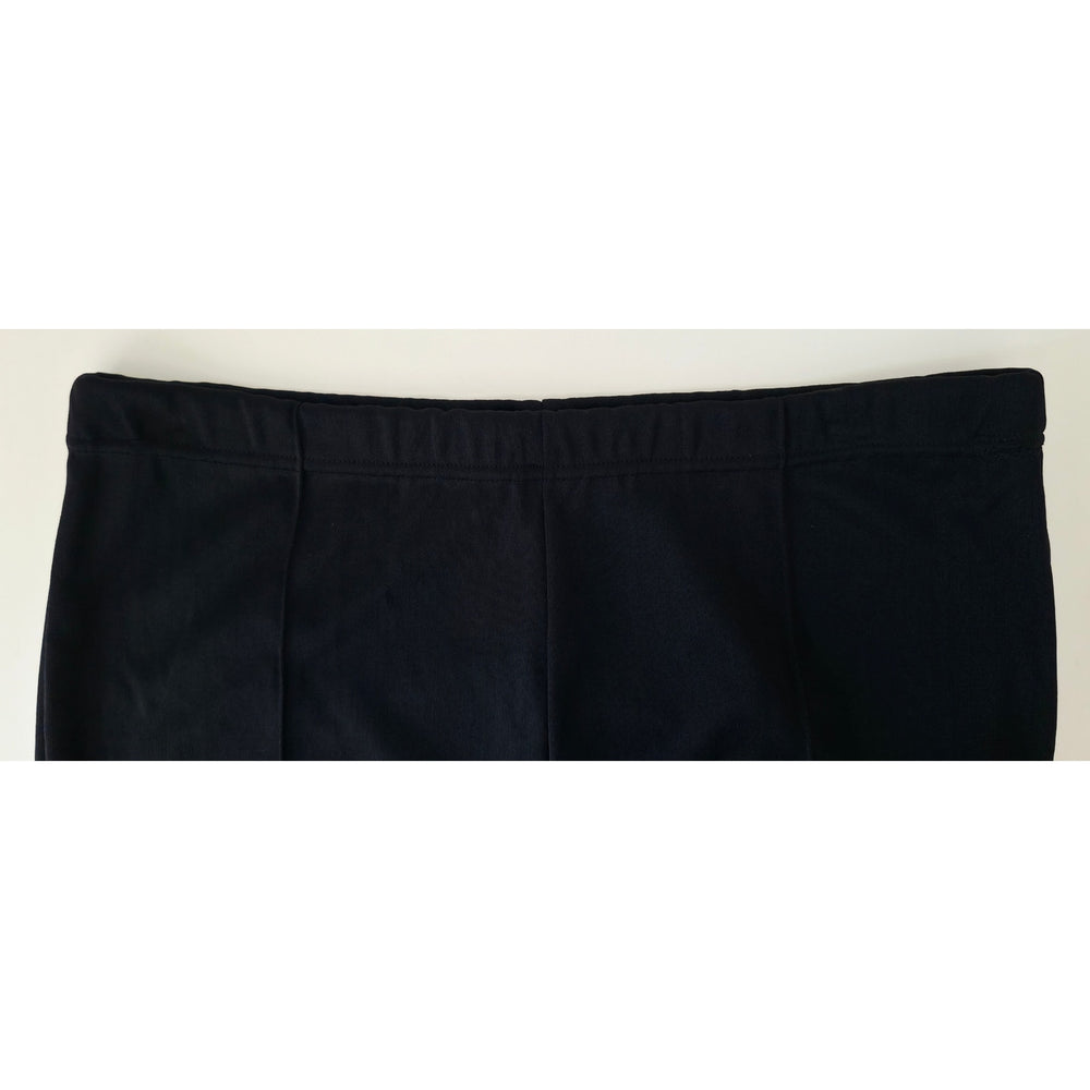 VINTAGE *NEW* 1960's Women's Black Stretch Waist Straight Leg Pant Size 10