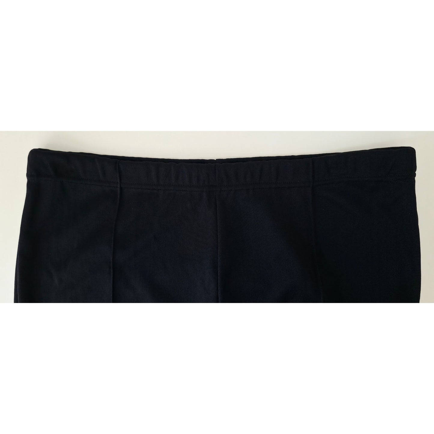 VINTAGE *NEW* 1960's Women's Black Stretch Waist Straight Leg Pant Size 10