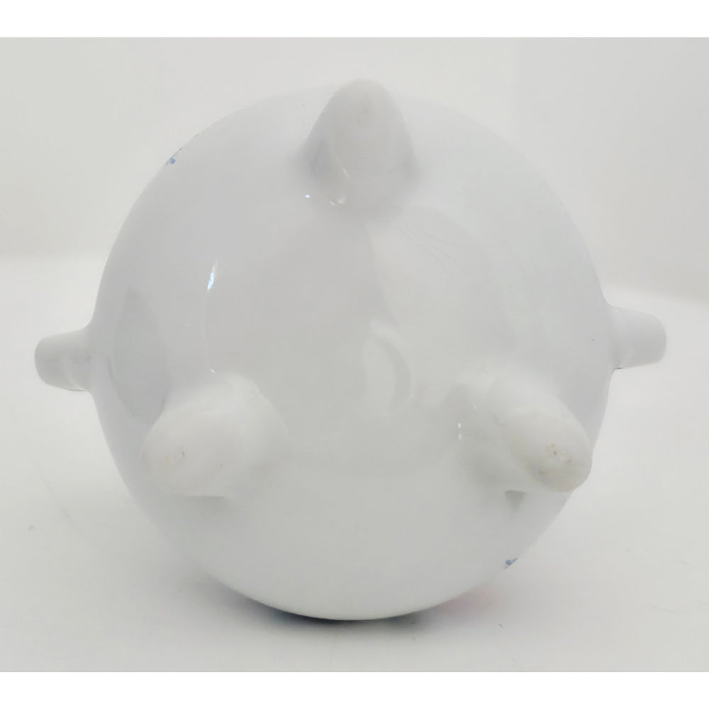 VINTAGE *NEW* 1960's Floral Porcelain Oil Lamp