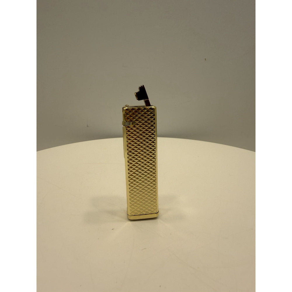 VINTAGE *NEW* 1950's Laurel Gold Textured Super Lighter