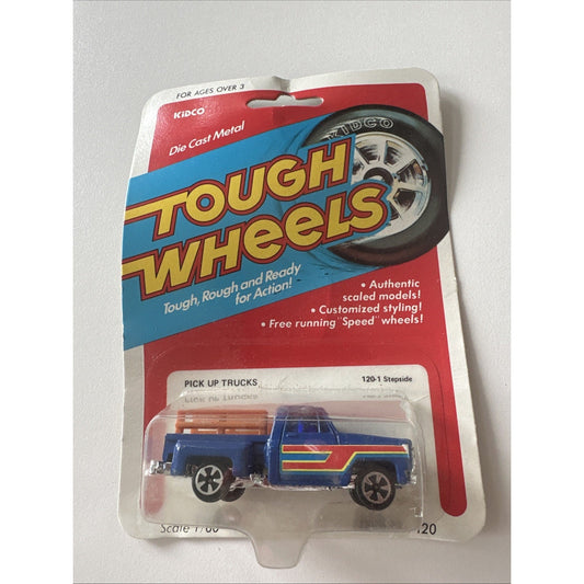 VINTAGE *NEW* 1980's Kidco Tough Wheels Stepside Truck Die-Cast Toy