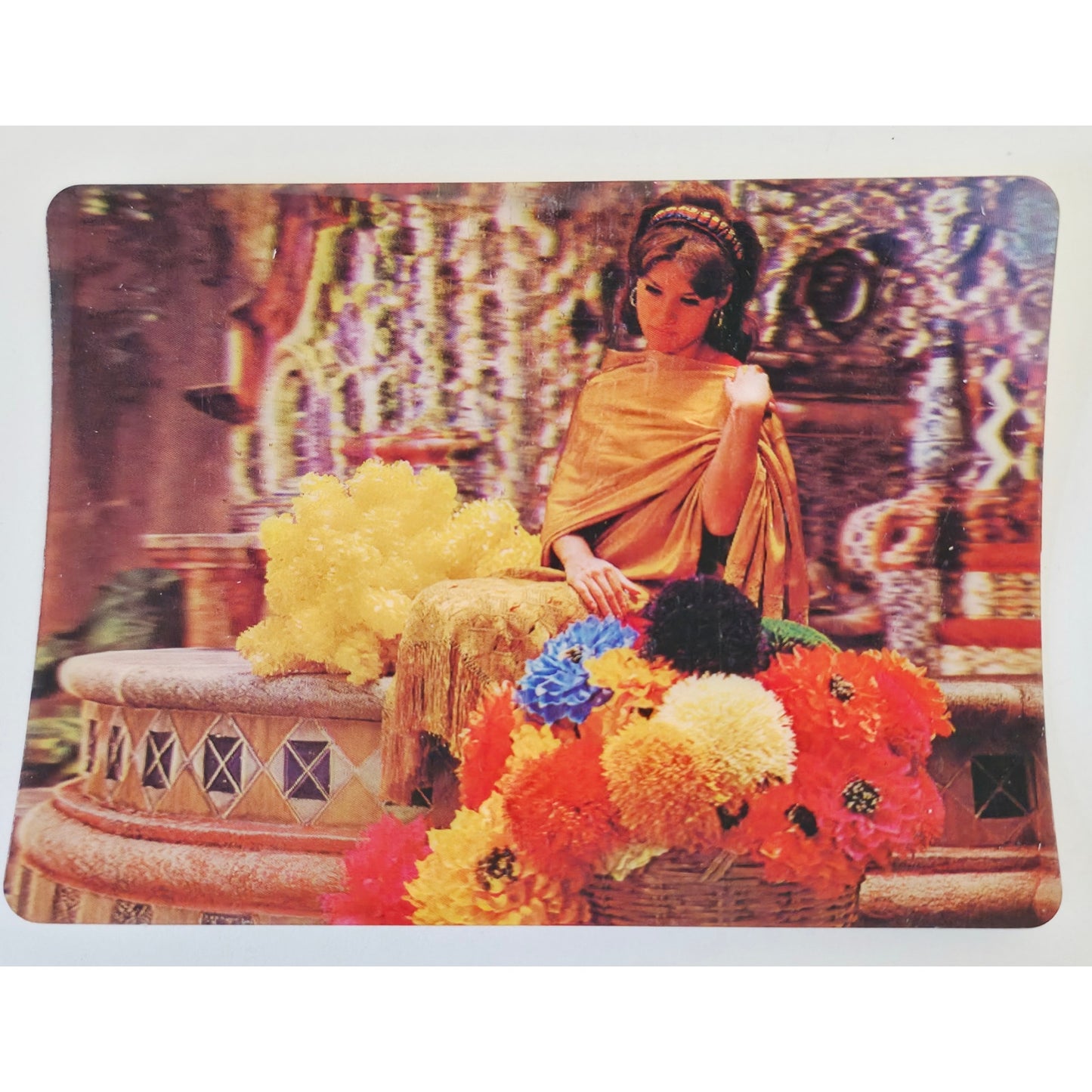 VINTAGE *NEW* 1960's 3-D Collector Series Super Dimension Postcards Set of 7