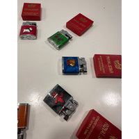 VINTAGE *NEW* 1956 ROYAL STAR Lighter Collection Set of 8