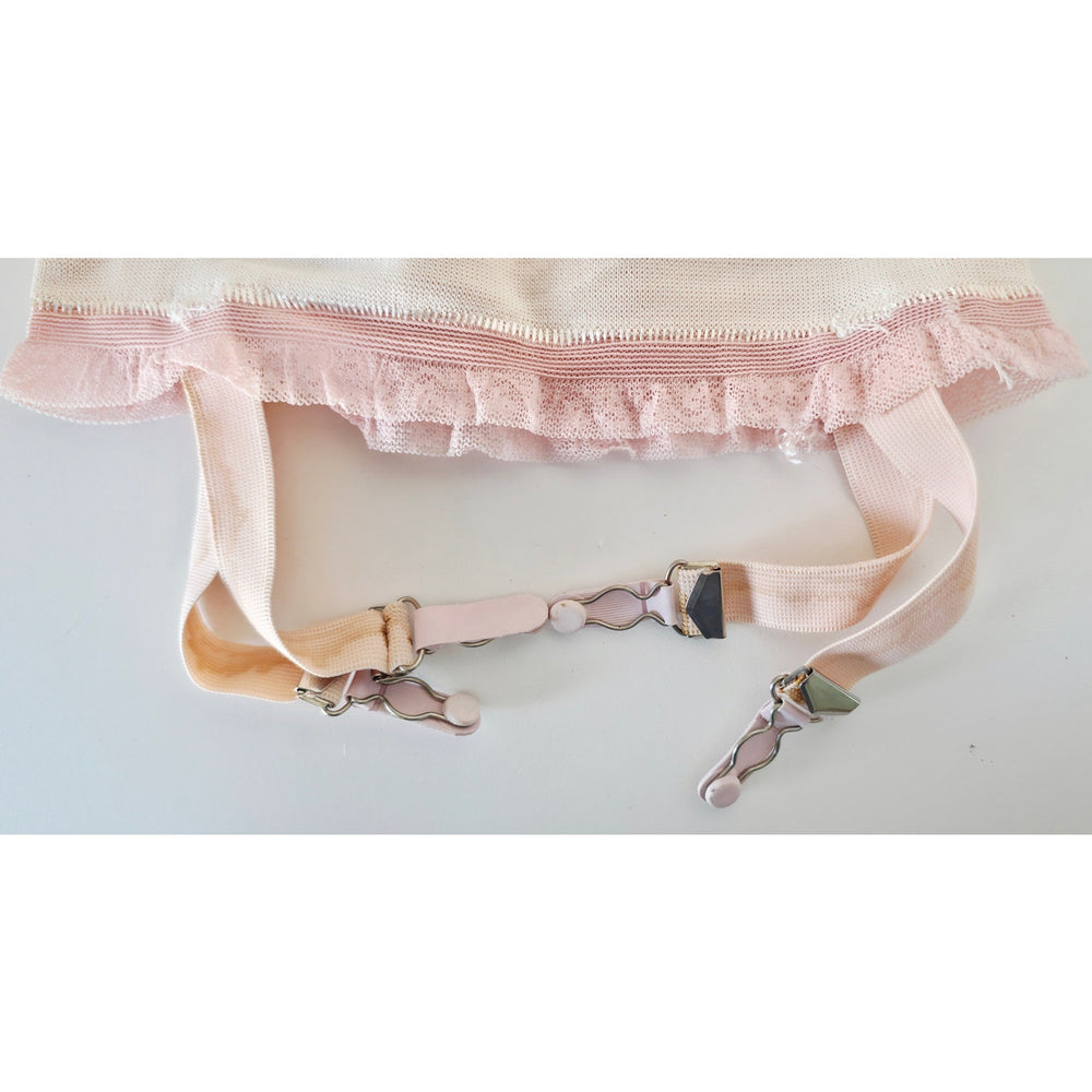 VINTAGE 1950's Women's Lt Pink Garter Belts Size M Lot of 7 New w/Imperfections