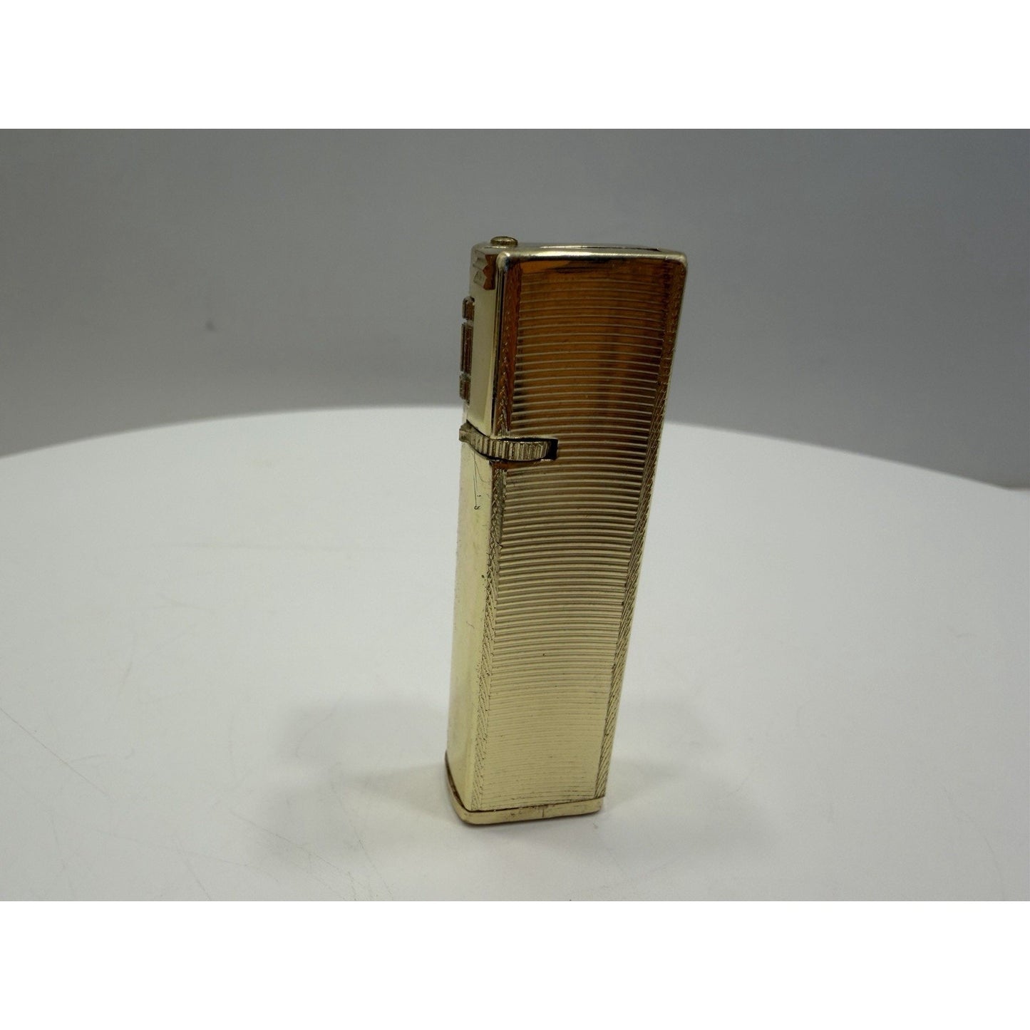 VINTAGE *NEW* 1950's Stellar Gold Textured Super Lighter