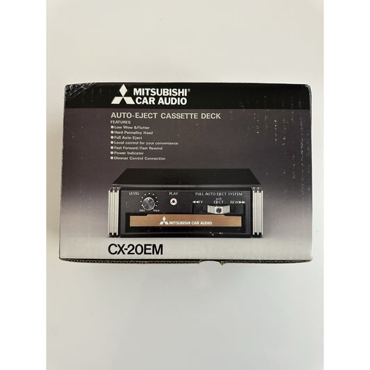 VINTAGE *NEW* Mitsubishi Car Audio CX-20EM Auto-Eject Cassette Deck Japan