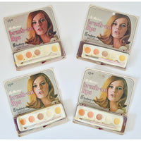 VINTAGE *NEW* 1970's Nu-Masca Brush-On Lips 5 Shades w/Applicator #400 Set of 4