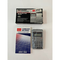 VINTAGE *NEW* SHARP EL-531A with Textbook Scientific Calculator