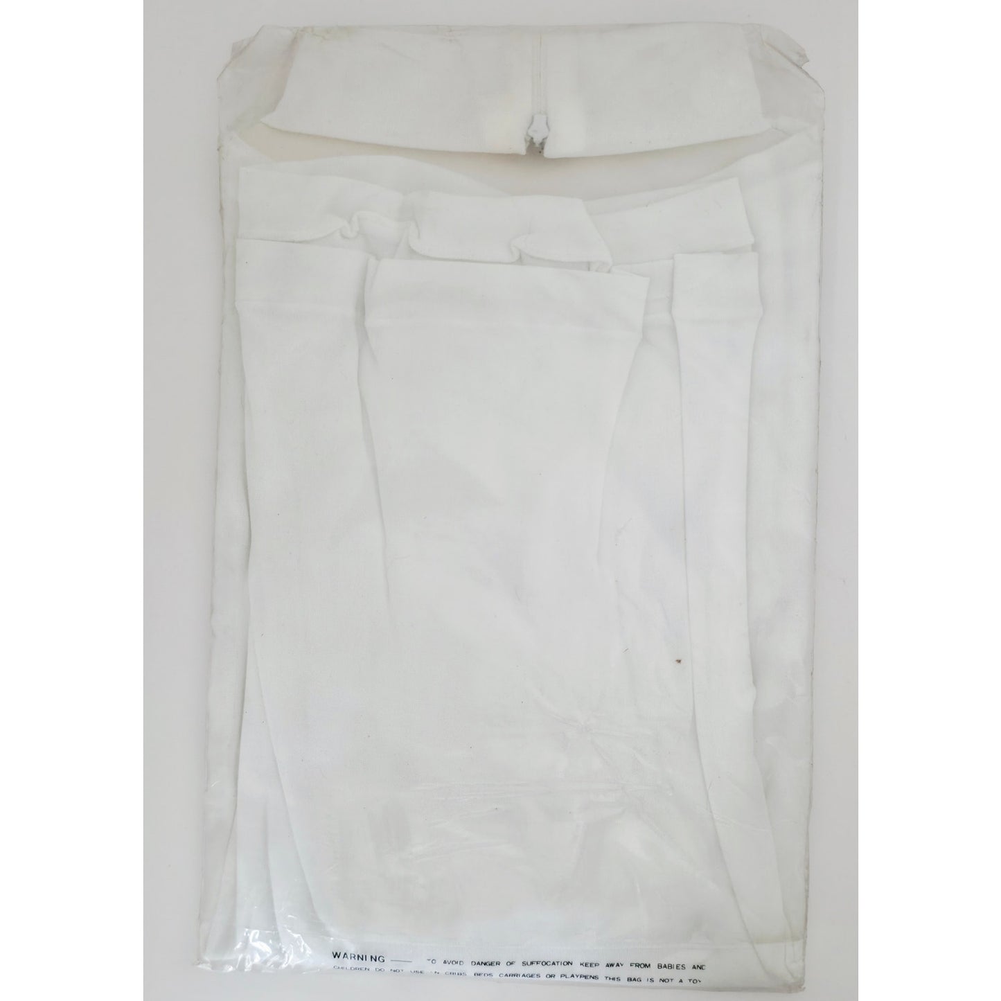 VINTAGE *NEW* 1960's Women's Thin White Long Sleeve Full Turtle Neck Size L