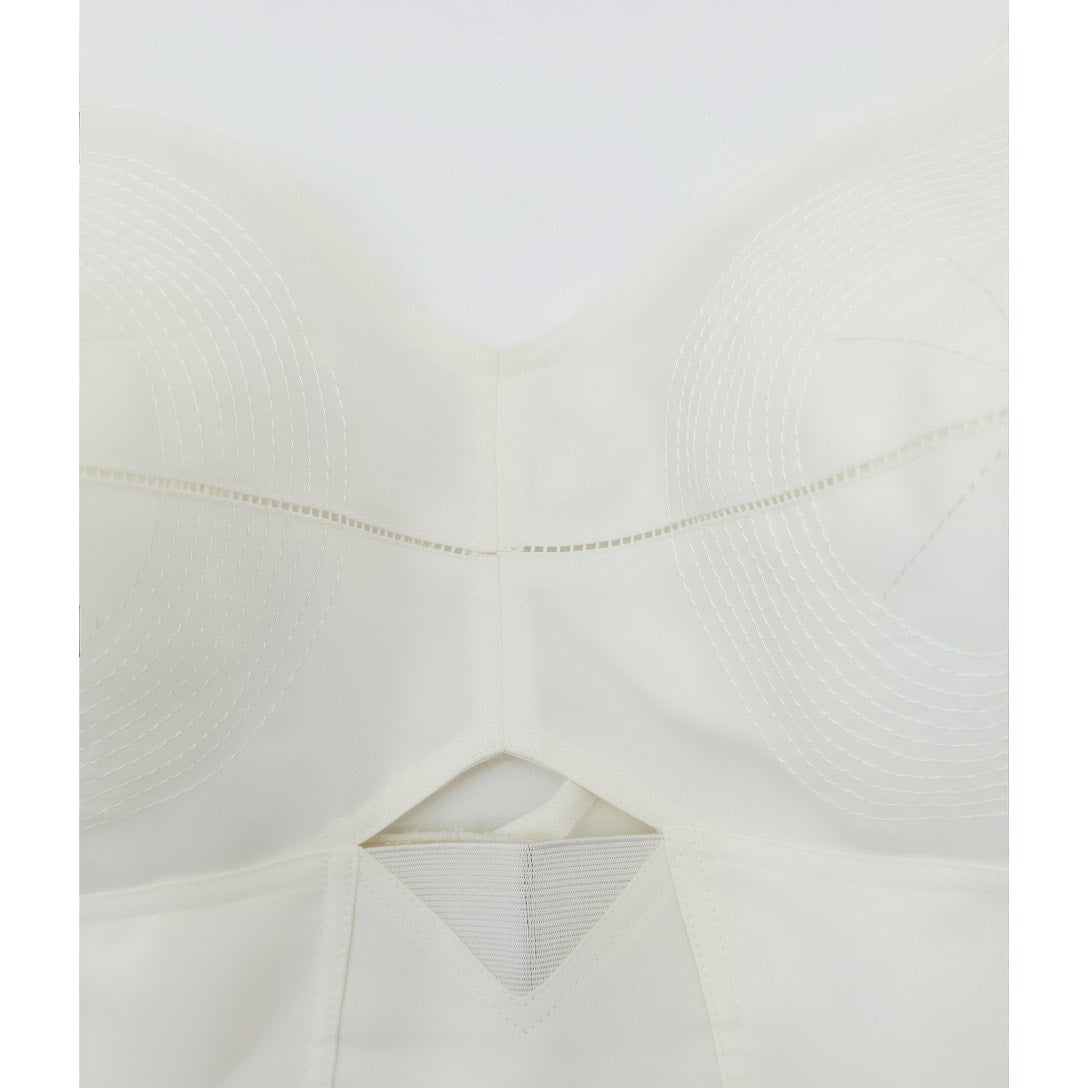 VINTAGE *NEW* 1960's Easi-Action Women's White Long-Line Bullet Bra | Top 40C