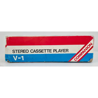 VINTAGE *Needs Lovin'* 1980's UNISEF V-1 Stereo Cassette Player | Silver Walkman