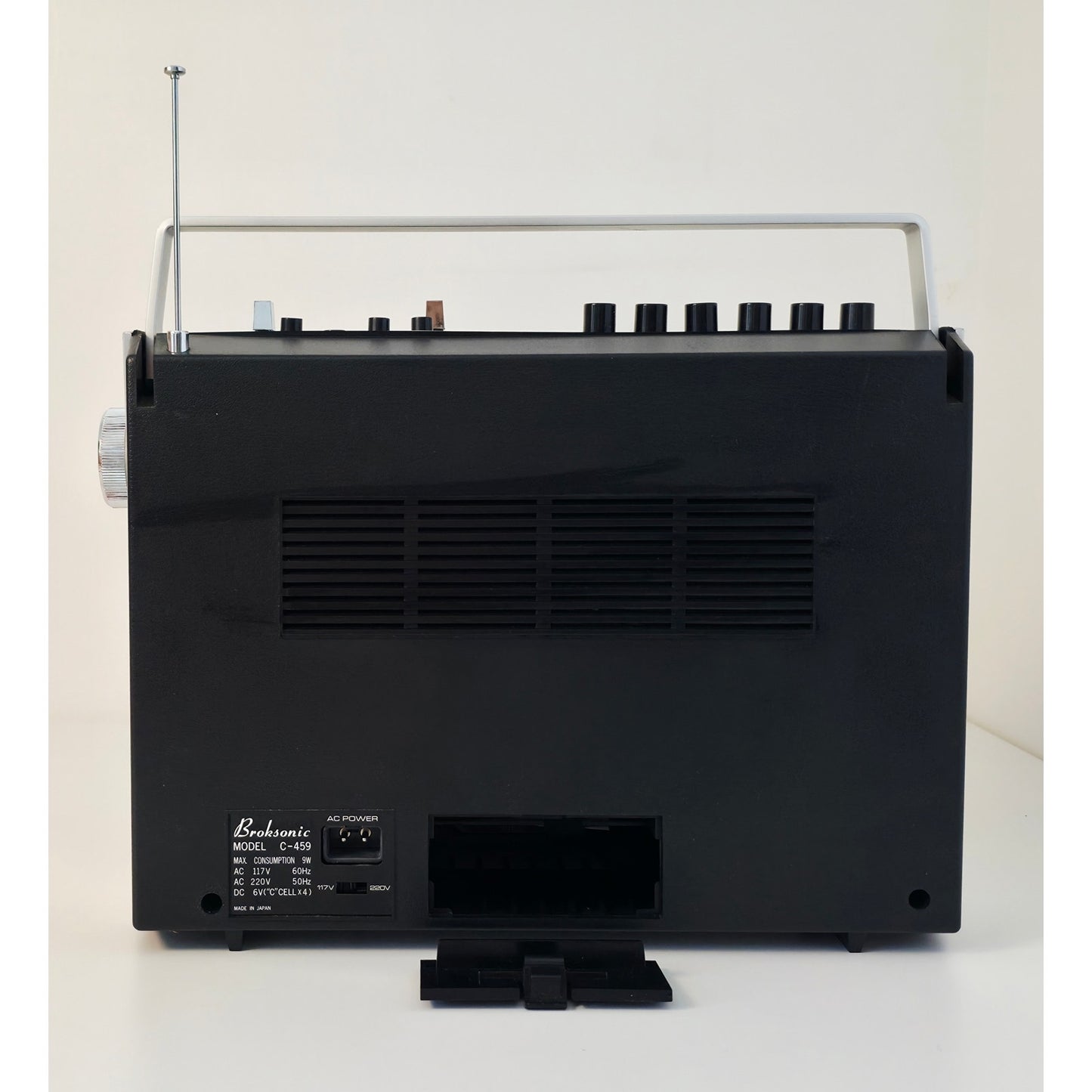 VINTAGE *PRISTINE* 1980's Broksonic C-459 Cassette AM/FM Boombox Needs Lovin'