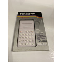 VINTAGE *NEW* Panasonic JE-390U Solar Powered Calculator Japan