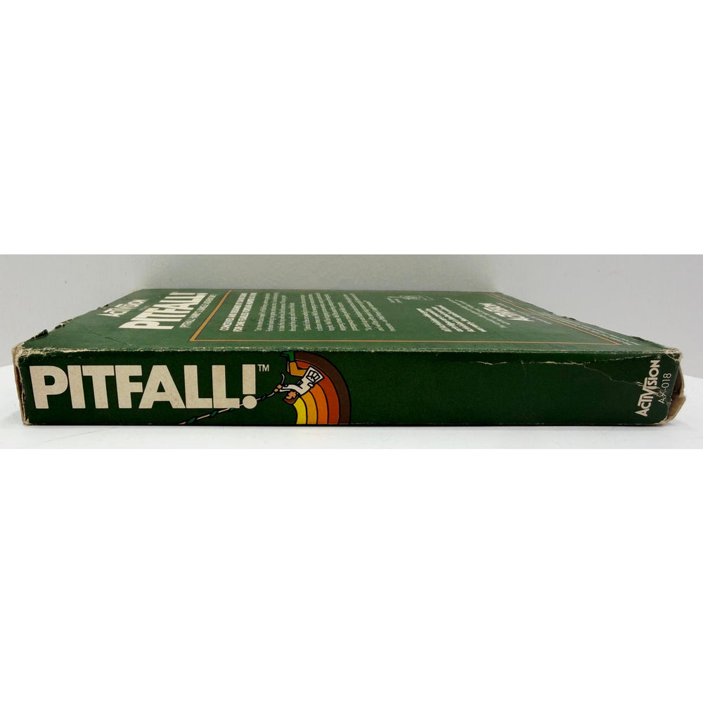 Atari 1982 PITFALL Video Game NOS Open Box with Wear Unsold Dealer Stock