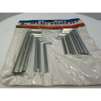 VINTAGE *NEW* 1960's Steelcraft 18-piece Hex Key Wrench Set