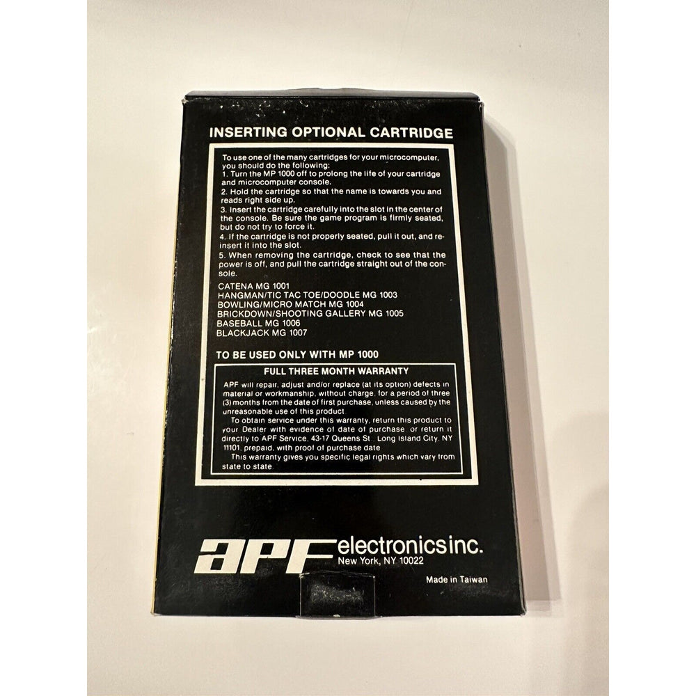 VINTAGE *NEW* 1978 APF MP1000 Blackjack Game