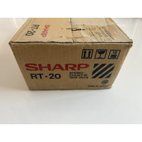 VINTAGE *NEW* Sharp RT-20 Stereo Cassette Tape Deck