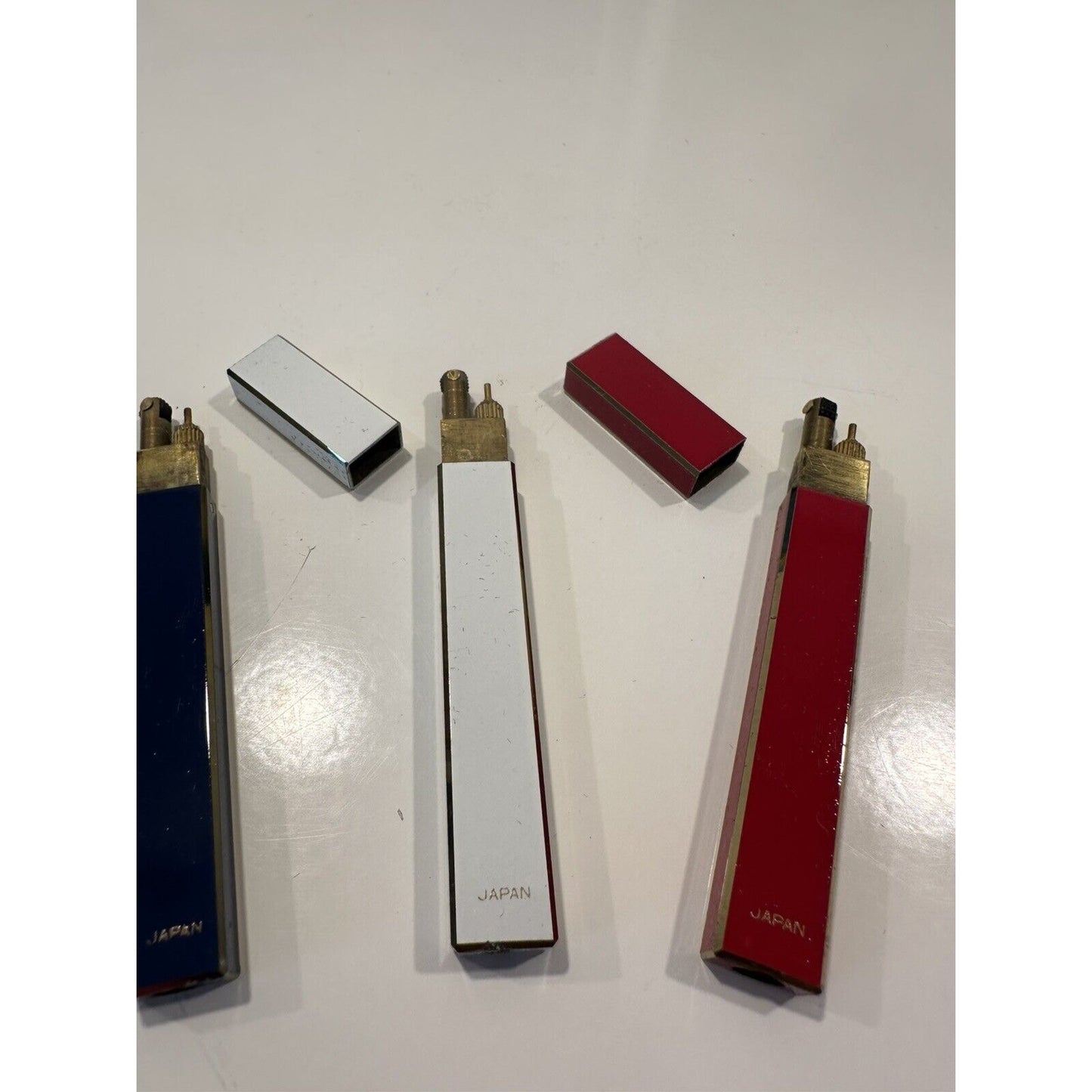 VINTAGE *NEW* Capri Vertical Stick Lighter Complete Set