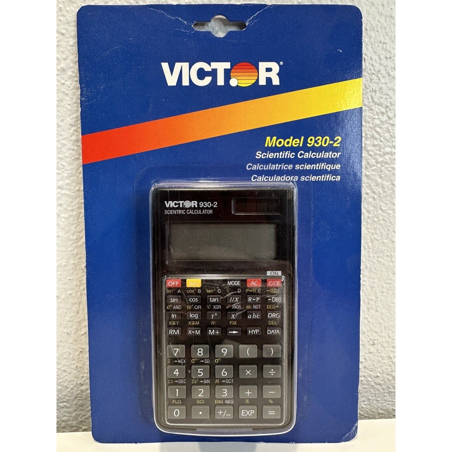 VINTAGE *NEW* 1980's Victor 930-2 Scientific Calculator LCD