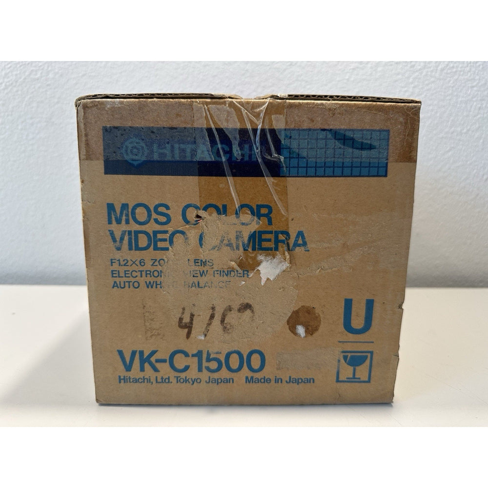 VINTAGE *NEW* 1980's Hitachi VK-C1500 Color Video Camera F1.2X6 Zoom