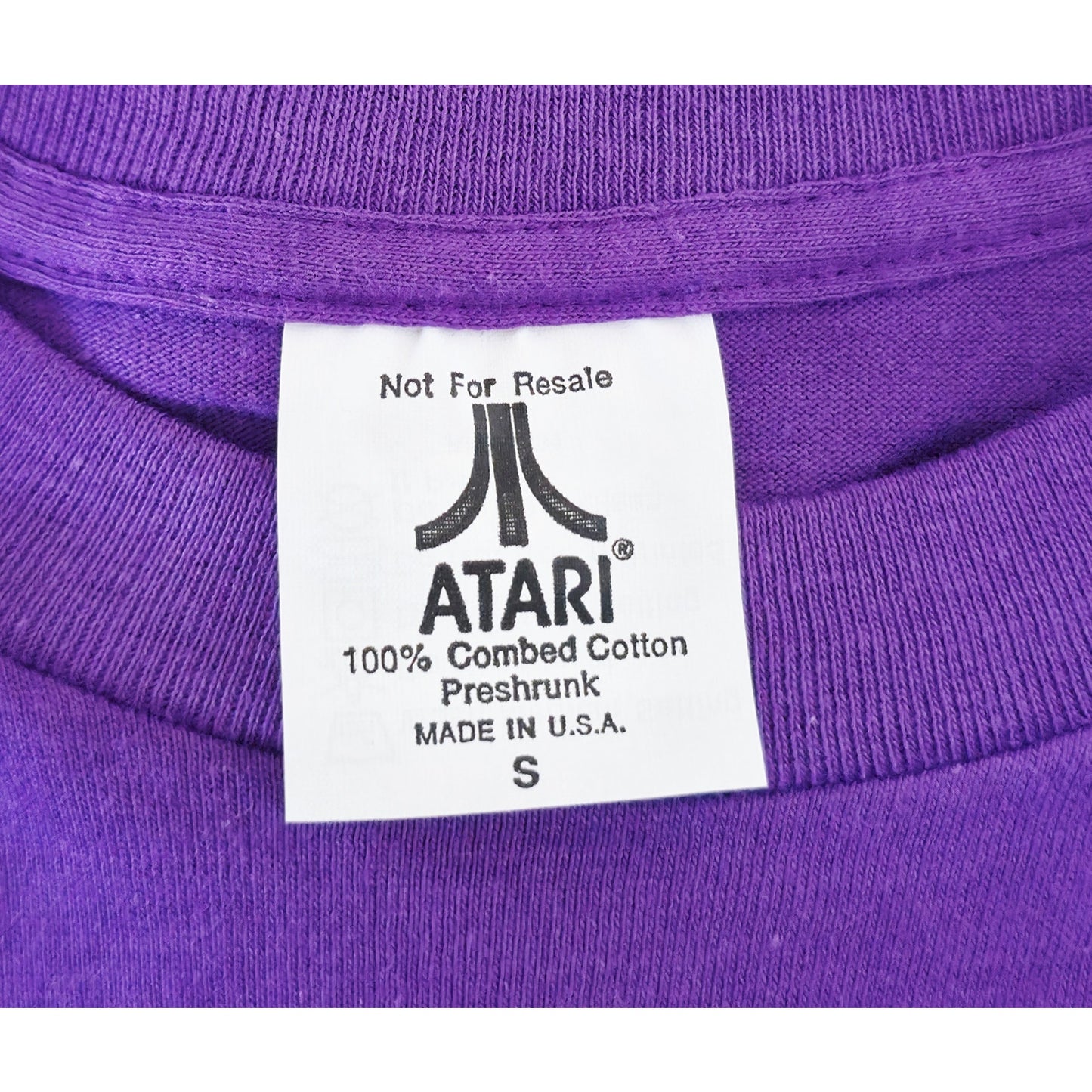 Vintage NEW Original 1980's Atari 'Yars Revenge' Dealer Promo T-Shirt Adult S