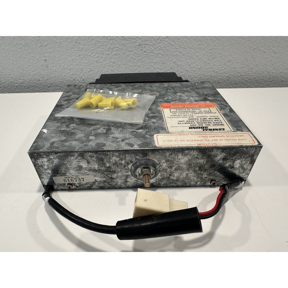 Needs Lovin' - VINTAGE 1980's General Sound GS-200 Auto Reverse Cassette Car Stereo