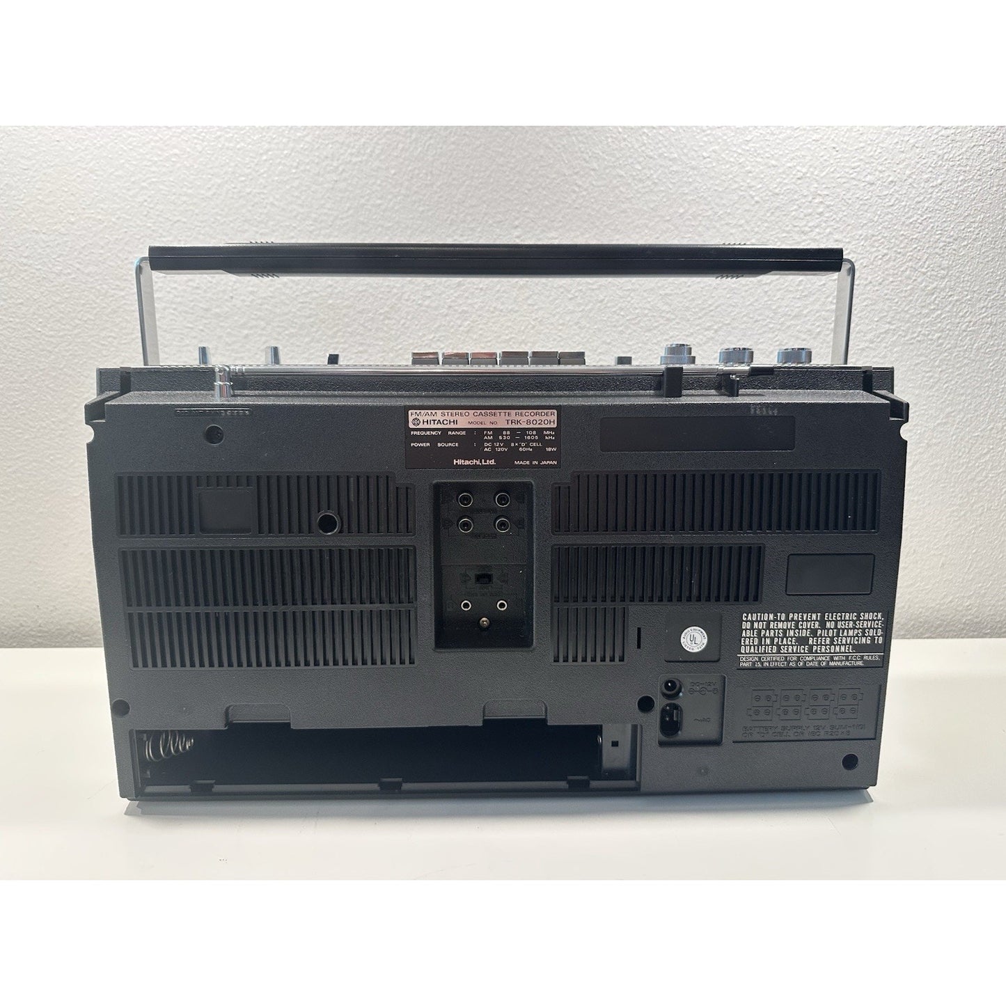 Needs Lovin' - VINTAGE 1980's Hitachi TRK-8020H AM/FM Cassette Stereo Boombox 4 Speaker