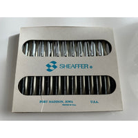 VINTAGE *NEW* Sheaffer Set =12 Black 203 Ballpoint Pens - Fine