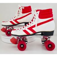 VINTAGE *NEW* 1970's Hot Shot Vinyl Women's Size 8 Demi-Boot Roller Skates