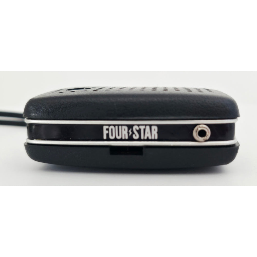 VINTAGE *NEW* 1970's Four Star FS-7 Black Solid State AM Transistor Radio