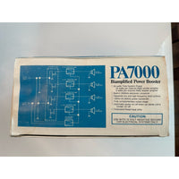 VINTAGE *NEW* 1980's Sanyo PA 7000 Bi-Amplified Car Stereo Power Booster