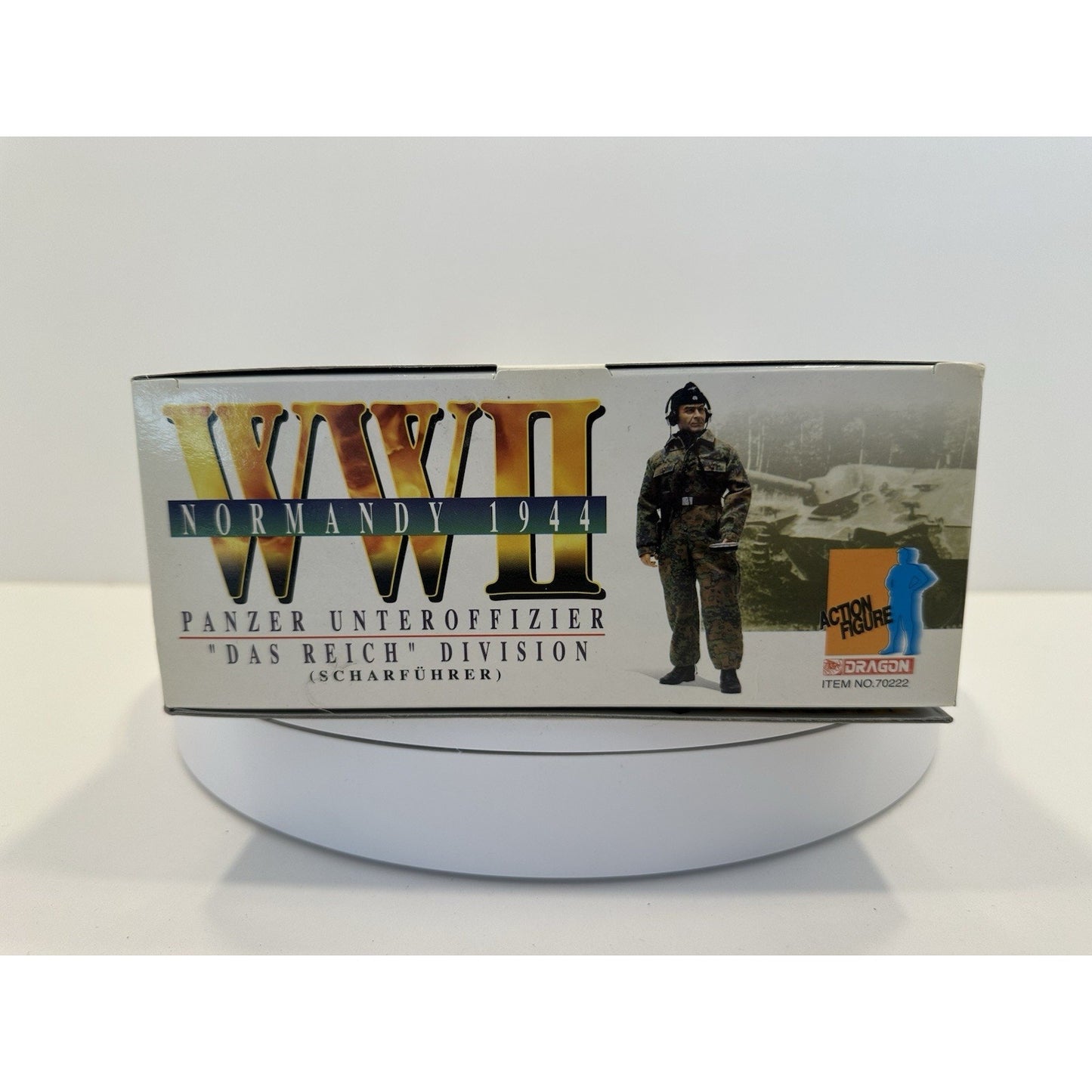 VINTAGE *NEW* Dragon WWII "Oskar* Normandy 1944 Panzer Action Figure