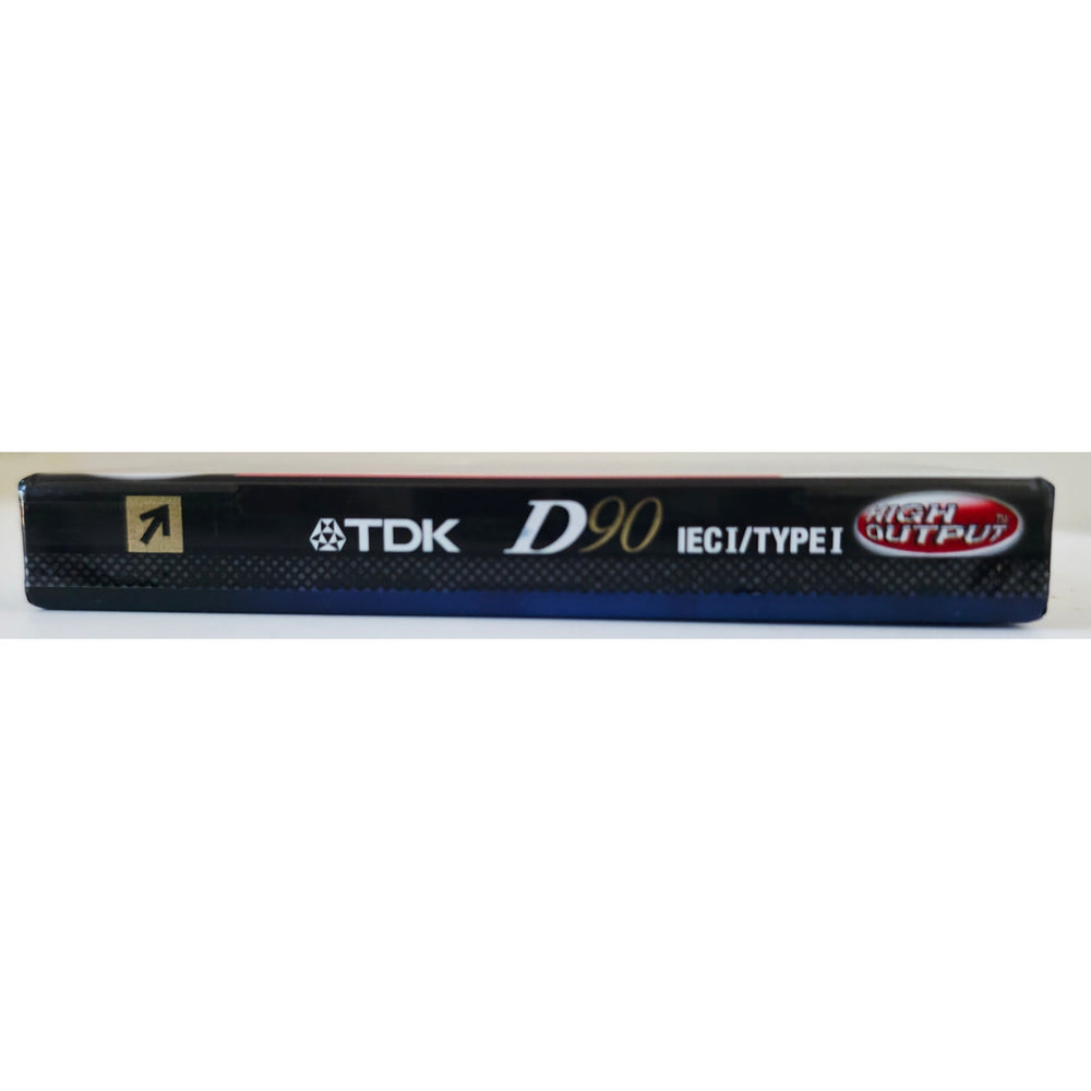 VINTAGE *NEW* 1980's TDK D 90 High Output Blank Audio Cassette Tape Sealed USA