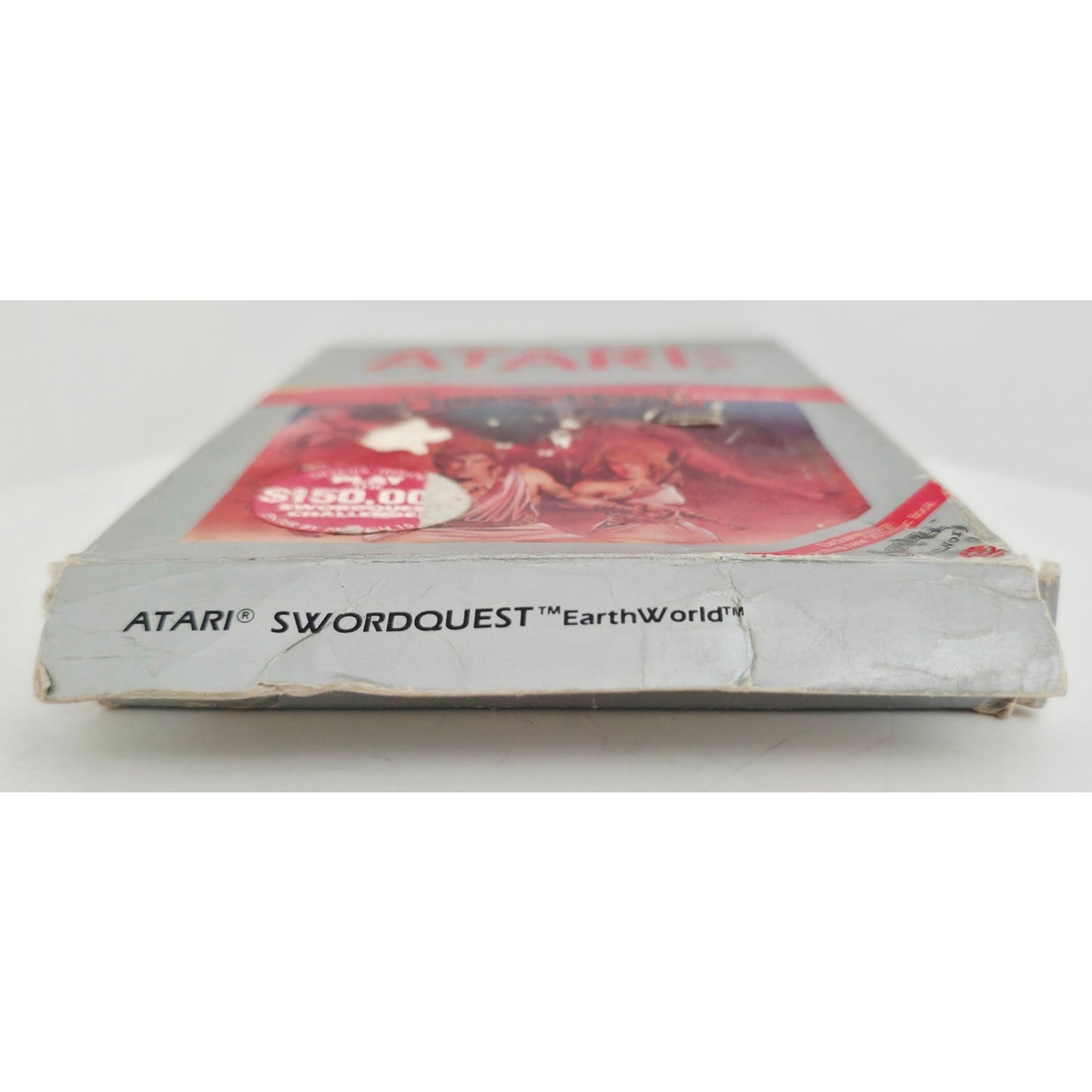 Atari 2600 1982 Swordquest Earthworld Game NOS Open Box Unsold Dealer Stock