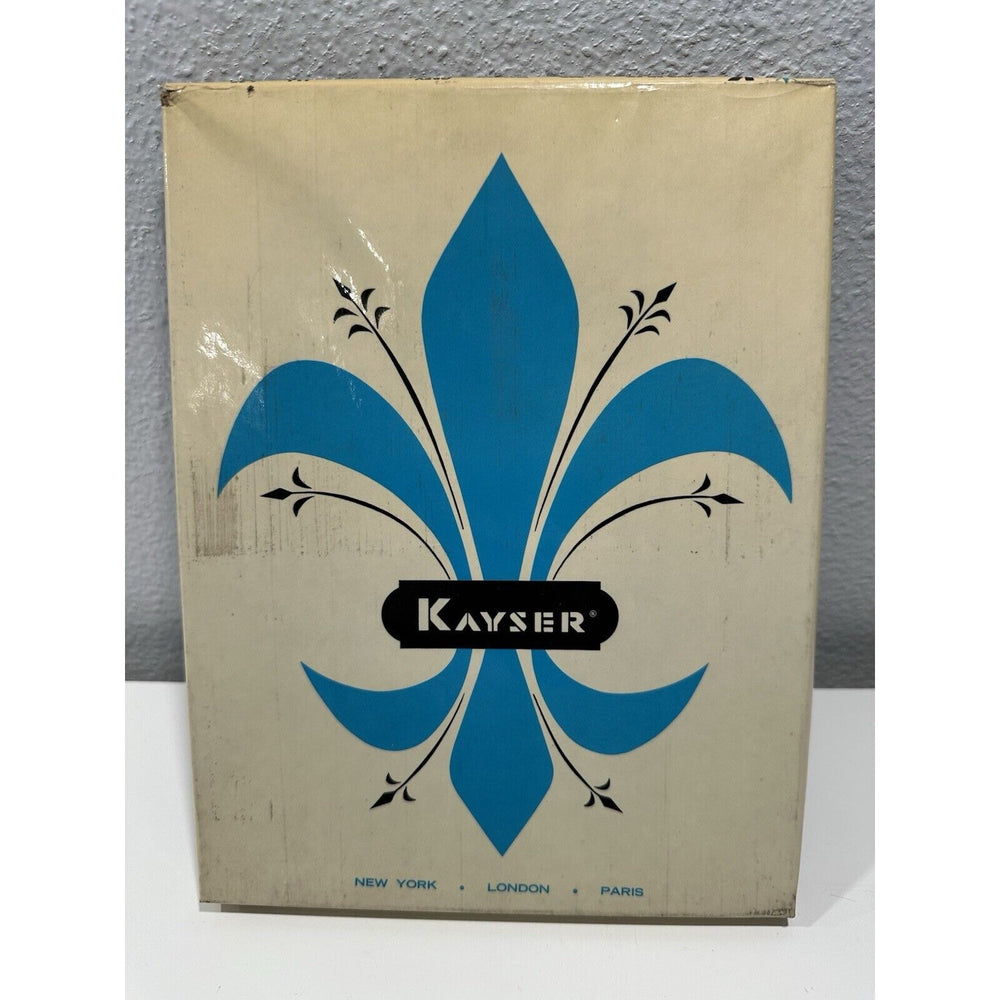 VINTAGE *NEW* Kayser Hosiery-Seamless-Grey-2pair-Sz10S
