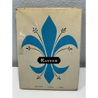VINTAGE *NEW* Kayser Hosiery-Seamless-Grey-2pair-Sz10S