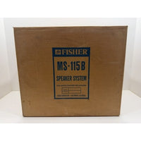 VINTAGE *NEW* 1970's Fisher MS-115 B Floor Speaker Set