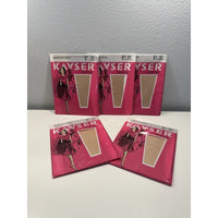 VINTAGE *NEW* 1960's Kayser Hosiery Seamless Mesh-Clear Beige Sz10.5L X 5