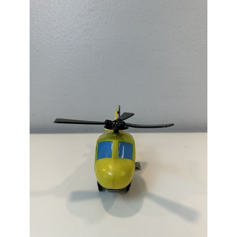 VINTAGE *NEW* 1960's Wind up Helicopter Plastic Toy Hong Kong