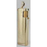 VINTAGE *NEW* 1960's Thin Gold Textured Lighter in Original Box by Supreme USA