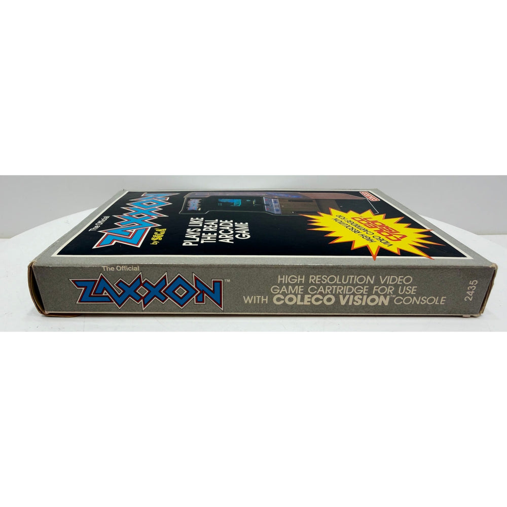 ColecoVision 1982 Zaxxon Video Game NOS Sealed w/Box Wear Unsold Dealer Stock