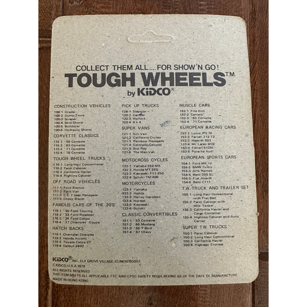 VINTAGE *NEW* Kidco Tough Wheels McLaren M32 Blue