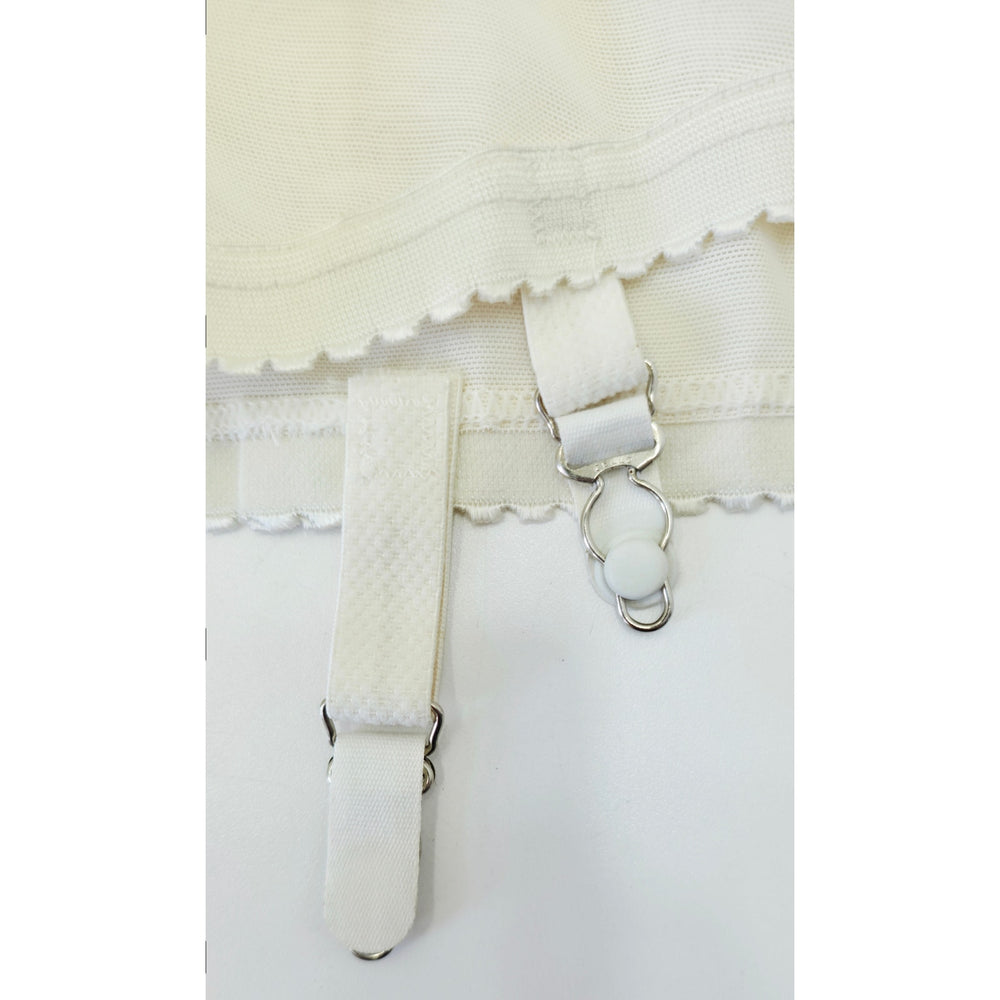 VINTAGE *NEW* 1960's Cupid Women's White Girdle with Garters | Shapewear Size L