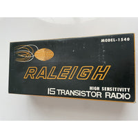 VINTAGE *NEW* Raleigh 15 Transistor Radio High Sensitivity #1540