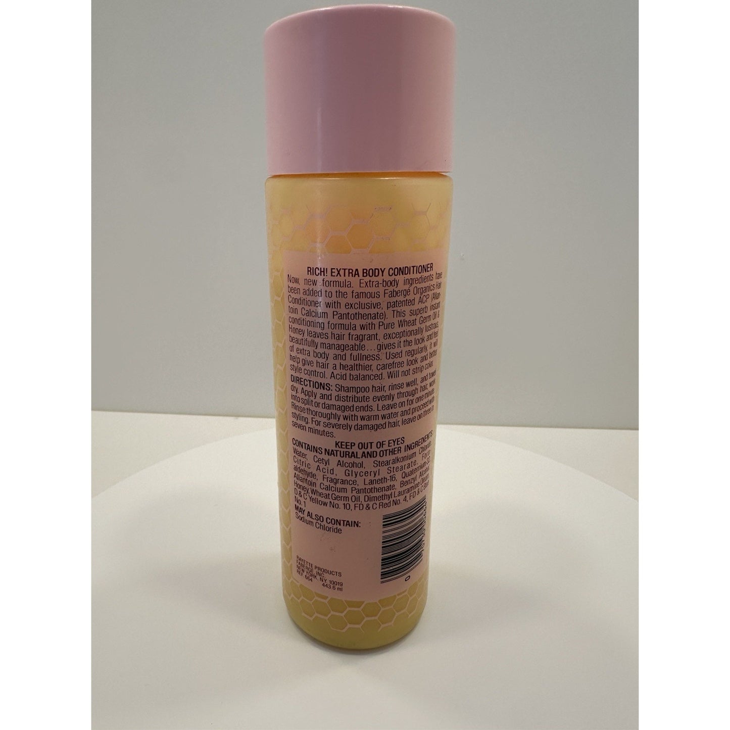 VINTAGE *NEW* 70's Faberge Organics Wheat Germ Oil & Honey Conditioner 15oz