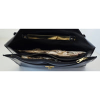 VINTAGE *PRISTINE* 1960's McDuff Black Travel Bag with Key 'The Collector' Japan