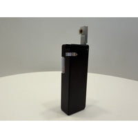 VINTAGE *NEW* 1950's Capri w/Design Black/Silver Butane Japanese Lighter