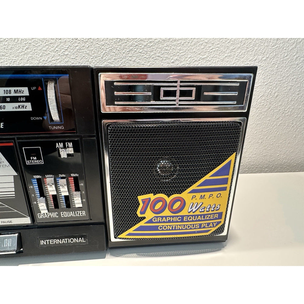 Needs Lovin' - VINTAGE 1980's Super Double Cassette AM/FM Boombox